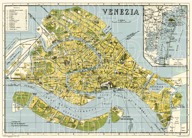 venezia old map